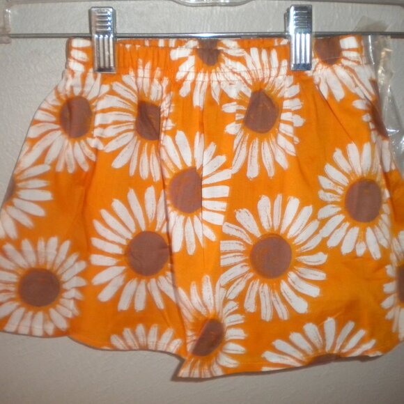 Carter's Toddler Girls Size 3T Sunflower Skort Set NWT 2Piece - Picture 4 of 5